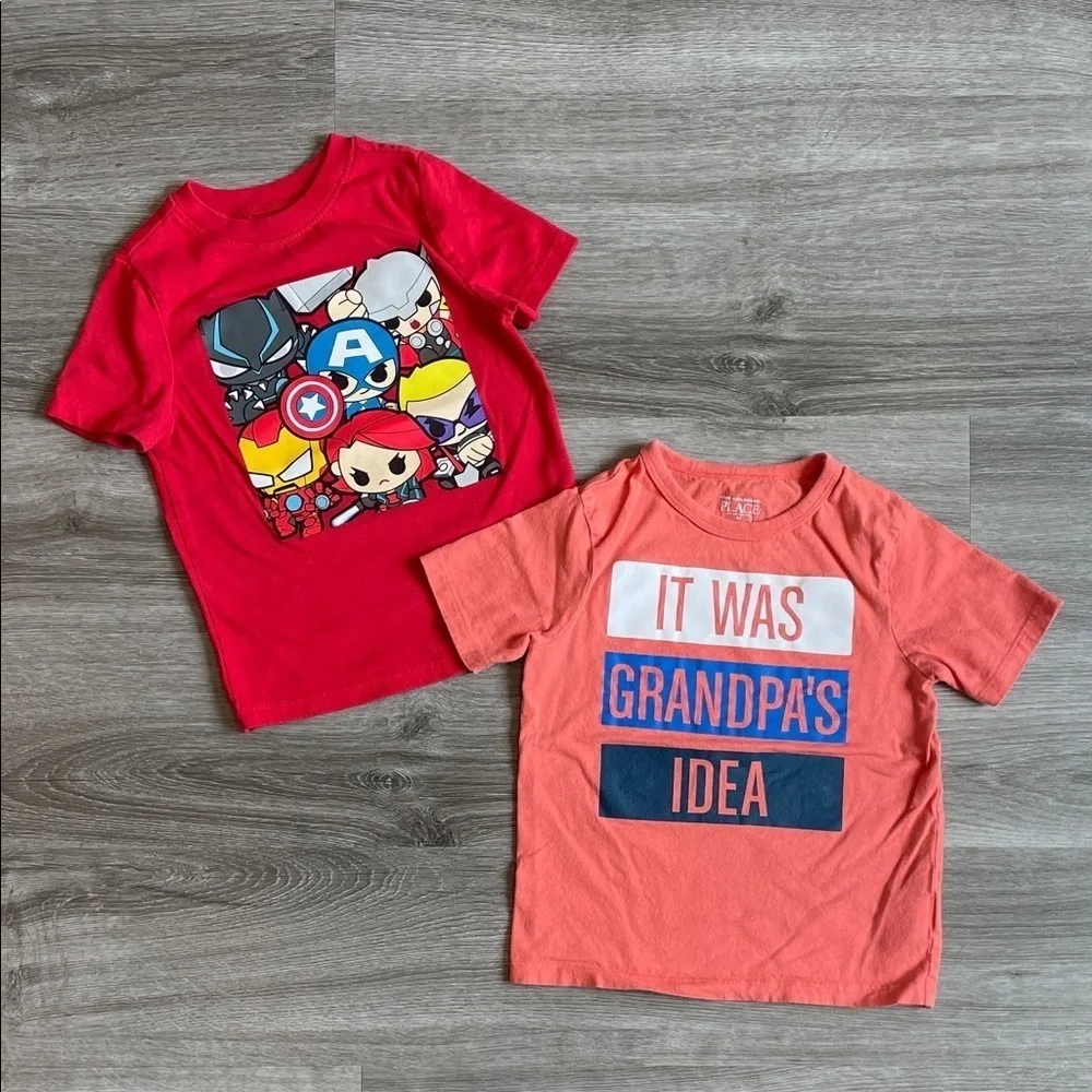 Old Navy/The Children's Place toddler boys graphic print tshirts